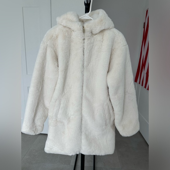 Women's creamy white coat. incredibly soft and warm.PRIMARK 2XS  (L69) - Picture 1 of 15